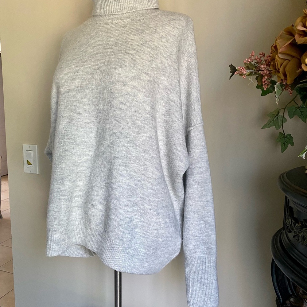 Vince camuto Gray Turtleneck Sweater